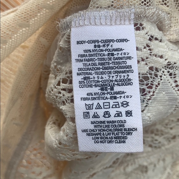 Free People Maisie lace tunic racer halter boho - Picture 7 of 8